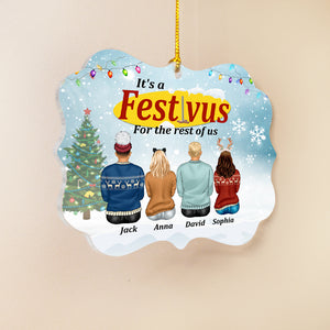 A Festivus For The Rest Of Us Personalized Friends Ornament, Christmas Tree Decor - Ornament - GoDuckee