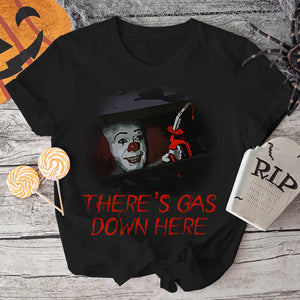 There's Gas Down Here, Personalized Halloween Rising Gas Prices Shirt - Shirts - GoDuckee