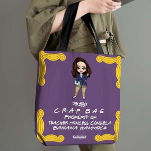 Personalized Gifts For Teacher Crap Bag Bana Hammock - Custom Tote Bag - Tote Bag - GoDuckee