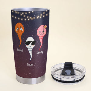 Thanks For Not Swallowing Us, Personalized Tumbler, Relaxing With Mom, Mother's Day, Birthday Gift For Mom - Tumbler Cup - GoDuckee