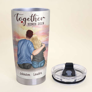 Ten Reasons Why I Love You - Personalized Couple Tumbler Cup - Tumbler Cup - GoDuckee
