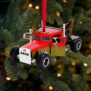 Truck Christmas Ornament, Christmas Gift - Ornament - GoDuckee