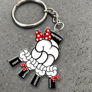 Mom PW-KCH-04qhqn100423 Personalized Keychain - Keychains - GoDuckee