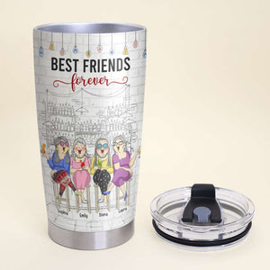 Old Friends 'Til We're Old And Bonkers, Personalized Tumbler - Tumbler Cup - GoDuckee