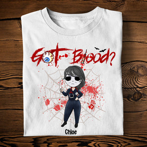 Nurse Got Blood - Custom Shirts - Shirts - GoDuckee