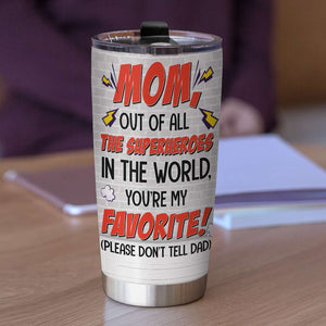 Family 05DNLH150323TM Mom And Child Personalized Tumbler Gift For Mom - Tumbler Cup - GoDuckee