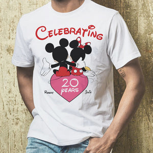 Couple Personalized Shirt 01HUHN180423 - Shirts - GoDuckee