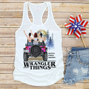 Wrangler Things Personalized Car Shirts, Gift For Girls - Shirts - GoDuckee