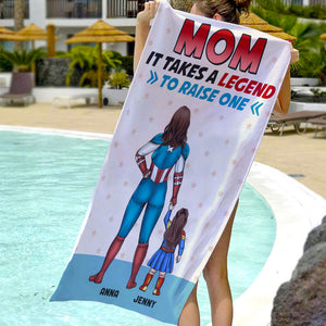 Family- TZ-BTAM2-01natn180423tm Personalized Beach Towel - Beach Towel - GoDuckee