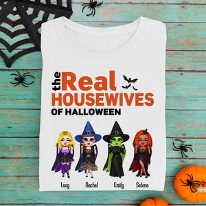 The Real Housewives Of Halloween, Personalized Witch Halloween Shirts - Shirts - GoDuckee