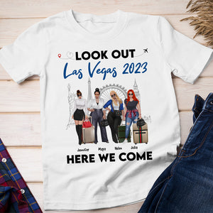 Look Out Travel Girl T-shirt Hoodie Sweatshirt, 04NAHN170223TM - Shirts - GoDuckee