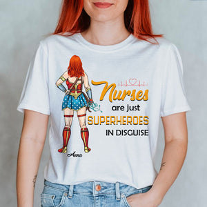 Nurses - SuperHeroes - Personalized Shirts e - Shirts - GoDuckee