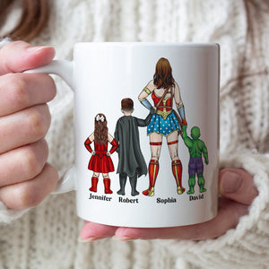 Superhero Mom DR-WHM-03dnqn180323tm Personalized Coffee Mug - Coffee Mug - GoDuckee