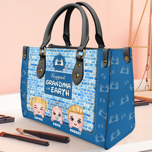 Grandma GZ-F73-04qhqn080223hh Personalized Leather Bag - Leather Bag - GoDuckee