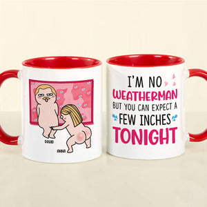 I'm No Weatherman - Gift For Couples- Personalized Wine Tumbler- Funny Couple Wine Tumbler - Coffee Mug - GoDuckee