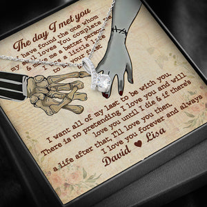 Couple I Have Found The One - Personalized Alluring Beauty Necklace - Jewelry - GoDuckee