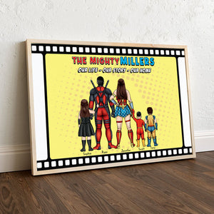 Family 03dnpo010423tm Personalized Canvas Print - Poster & Canvas - GoDuckee