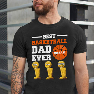 Best Basketball Dad Ever Personalized Basketball Dad - Shirts - GoDuckee