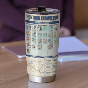 Personalized Pontoon Tumbler Cup - Captain More Drunker - Tumbler Cup - GoDuckee