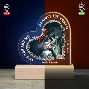 It's You And Me, Personalized Led Light, Gift For Couple 01QHQN030223 - Decorative Plaques - GoDuckee