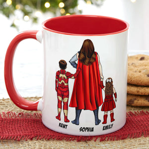 Superhero Mom DR-WHM-03dnqn180323tm Personalized Coffee Mug - Coffee Mug - GoDuckee