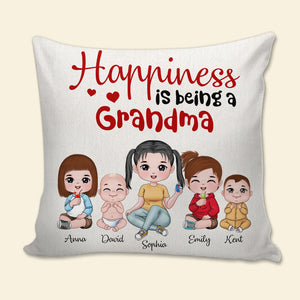 Family Anniversary, Happy Day Family Pillow Gift - Pillow - GoDuckee