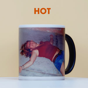 Hilarious Girl Custom Photo Magic Mug - Funny Gift for Friends, Family Members,... - Magic Mug - GoDuckee