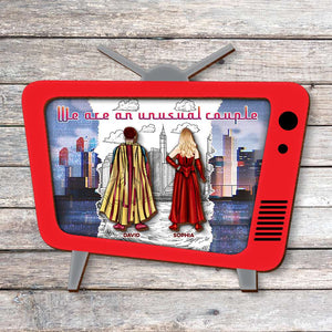 Couple 07dnqn030323tm Personalized Wooden Art, 2 Layers Wood Art - Wood Sign - GoDuckee