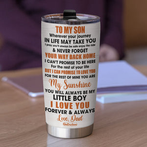 Personalized Hunting Father & SonTumbler - Hunting Partners For Life - Tumbler Cup - GoDuckee