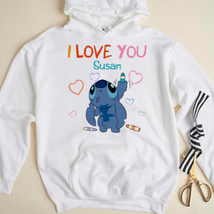 Couple Sweet Valentine's Day Shirt Hoodie Sweatshirt - Shirts - GoDuckee