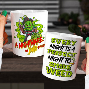 A Nightmare On Dab Street - Personalized White Mug - Coffee Mug - GoDuckee