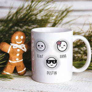 Mom Seems Like Just Yesterday We Were Wee Lil' Eggs, Personalized White Mug - Coffee Mug - GoDuckee