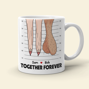 My Love For You Will Never Sag Even When Other Things Do Personalized Mug, Couple Gift - Coffee Mug - GoDuckee
