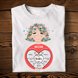 Personalized Mother's Day Shirts - Happy Mother's Day - Shirts - GoDuckee