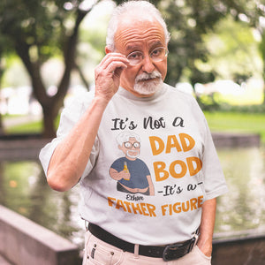 Not A Cartoon Dad Bod, Personalized Drinking Shirts, Gift For Dad, Grandpa, Uncle - Shirts - GoDuckee