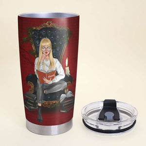 L. J. Smith & The Vampire Diaries - Personalized Tumbler Cup - Tumbler Cup - GoDuckee