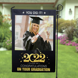 Personalized Graduate Flag - You Did It! - Flag - GoDuckee