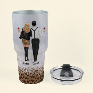 Of All The Walks We've Taken Together This One Is My Favorite Personalized Couple Tumbler, Gift For Couple - Drinkware - GoDuckee