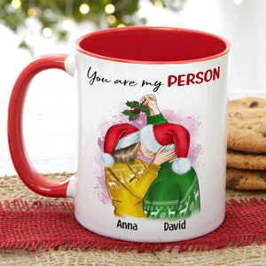 I Love You More The End I Win, Couple Christmas Accent Mug - Coffee Mug - GoDuckee