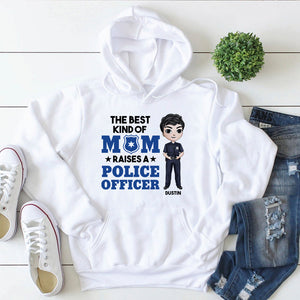Police The Best Kind Of Mom Raises A Police Officer Personalized Shirt Gift For Mother's Day - Shirts - GoDuckee