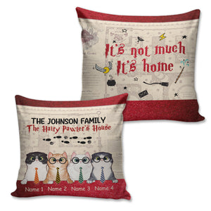 Cat Breeds - Personalized Pillow, It's Not Much It's Home - Pillow - GoDuckee