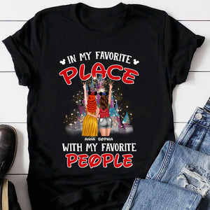 In My Favorite Place With My Favorite People Personalized Friends Shirt Gift For Friends - Shirts - GoDuckee