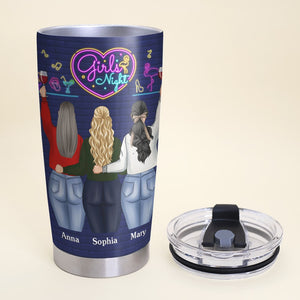 Friends & Alcohol The Glue Holding The Shitshow Together Personalized Drinking Friends Tumbler, Gift For Friends - Tumbler Cup - GoDuckee