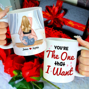 You're The One That I Want, Personalized Tumbler, Gifts For Couple - Coffee Mug - GoDuckee
