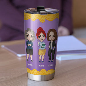 Personalized Teacher Bestie Tumbler - Teacher Bestie Definition - Tumbler Cup - GoDuckee