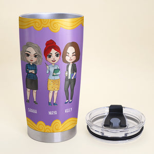 Personalized Teacher Bestie Tumbler - Teacher Bestie Definition - Tumbler Cup - GoDuckee