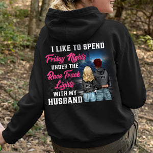 Racing Girl I Like To Spend Friday Nights - Personalized Shirts - Shirts - GoDuckee