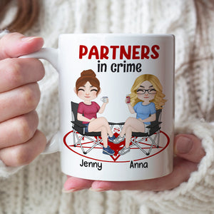 If I Go To Hell At Least I'll Be With My Bestie - Personalized Friends Mug - Gift For Friends - Coffee Mug - GoDuckee