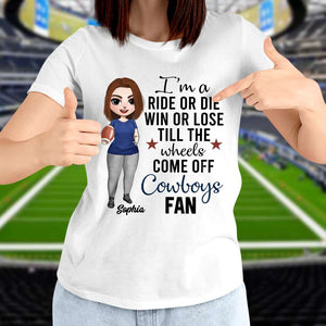 I Am A Ride Or Die Personalized Shirt-6QHQN020123 - Shirts - GoDuckee