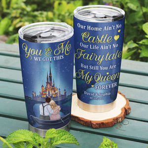 You And Me We Got This Personalized Couple Tumbler Cup-5QHQN010323 - Tumbler Cup - GoDuckee